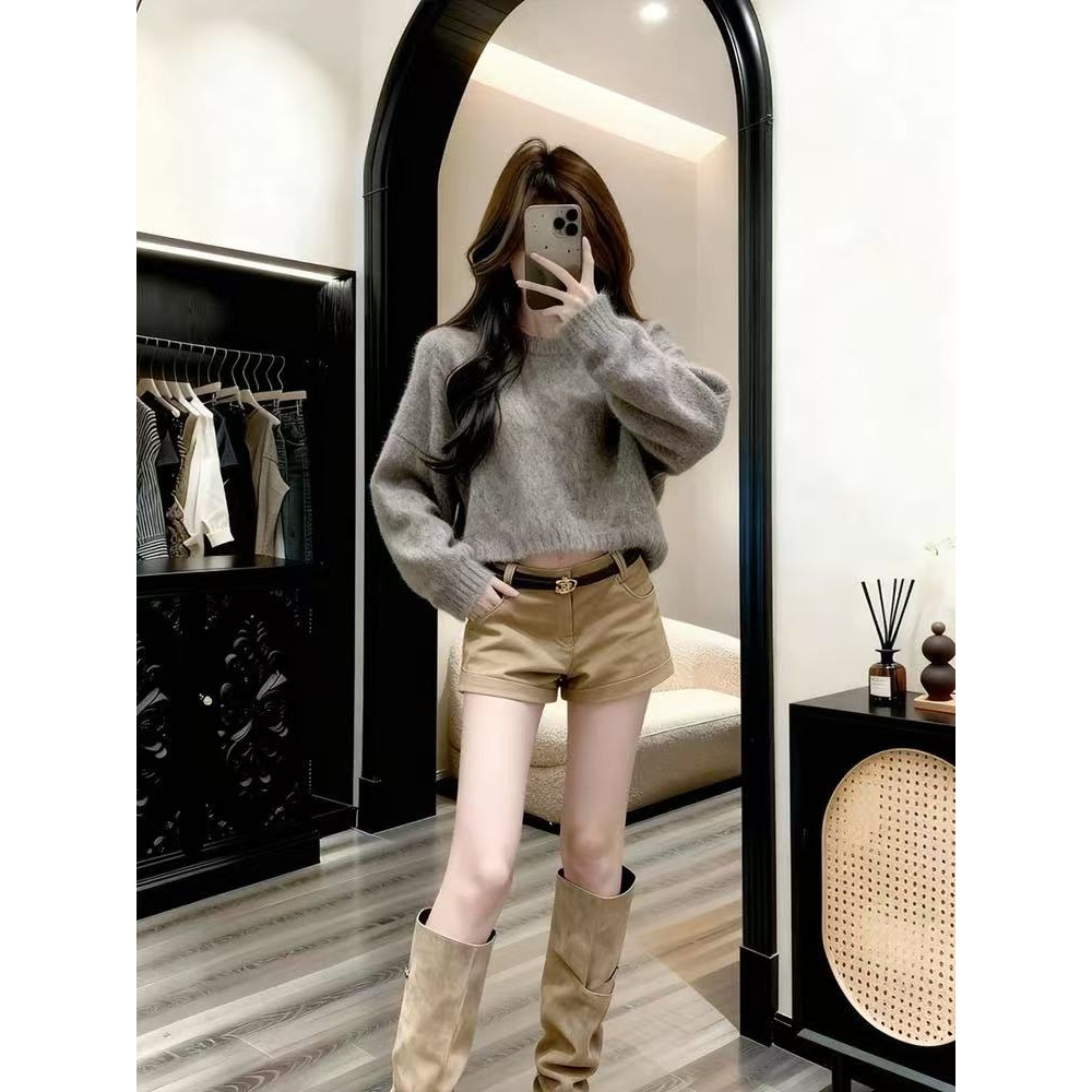 0464 韩式慵懒秋冬毛衣大仓库