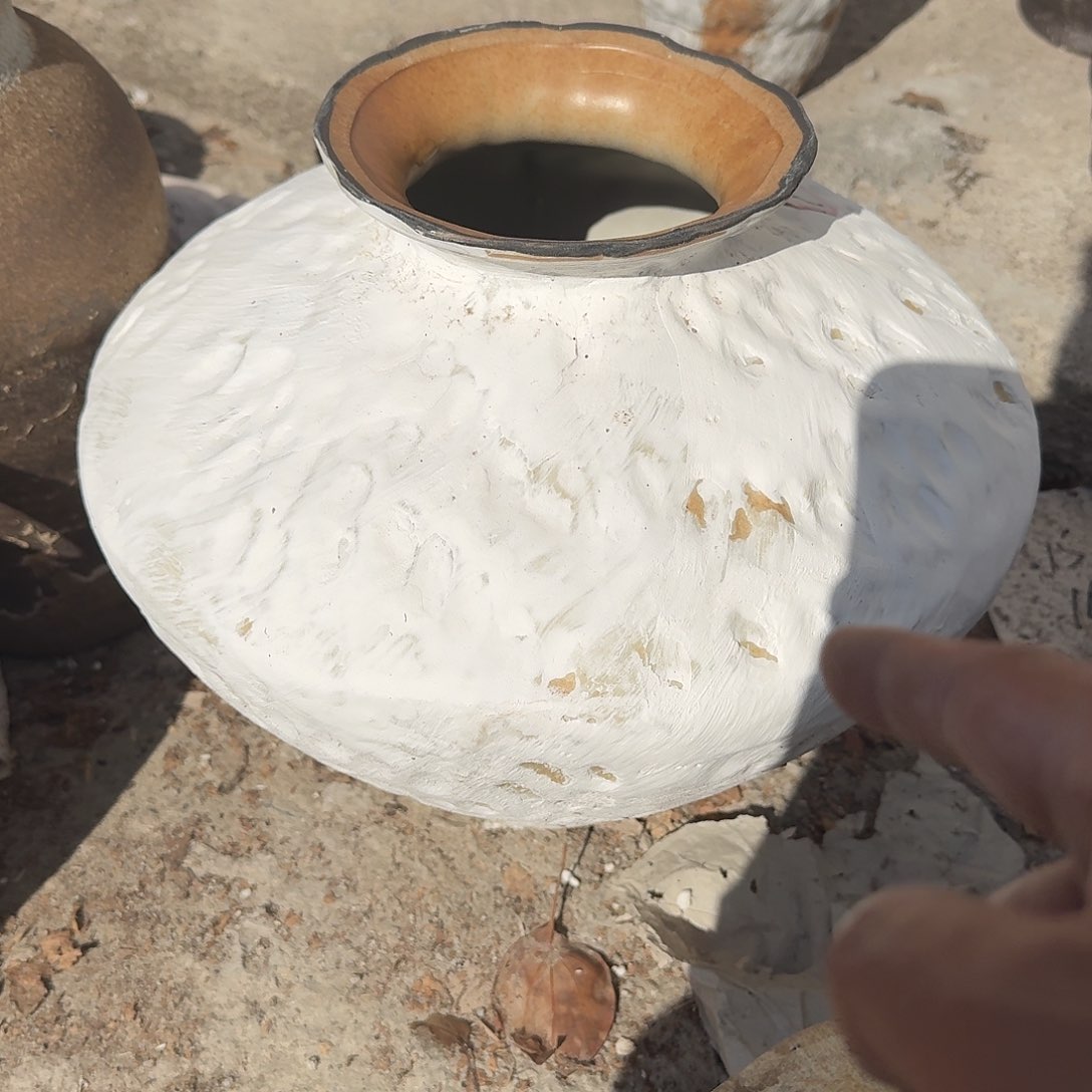 陶瓷微瑕景德镇手工花器