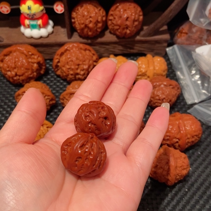 文玩核桃把件一****归27.5尺寸粗筋南瓜1347