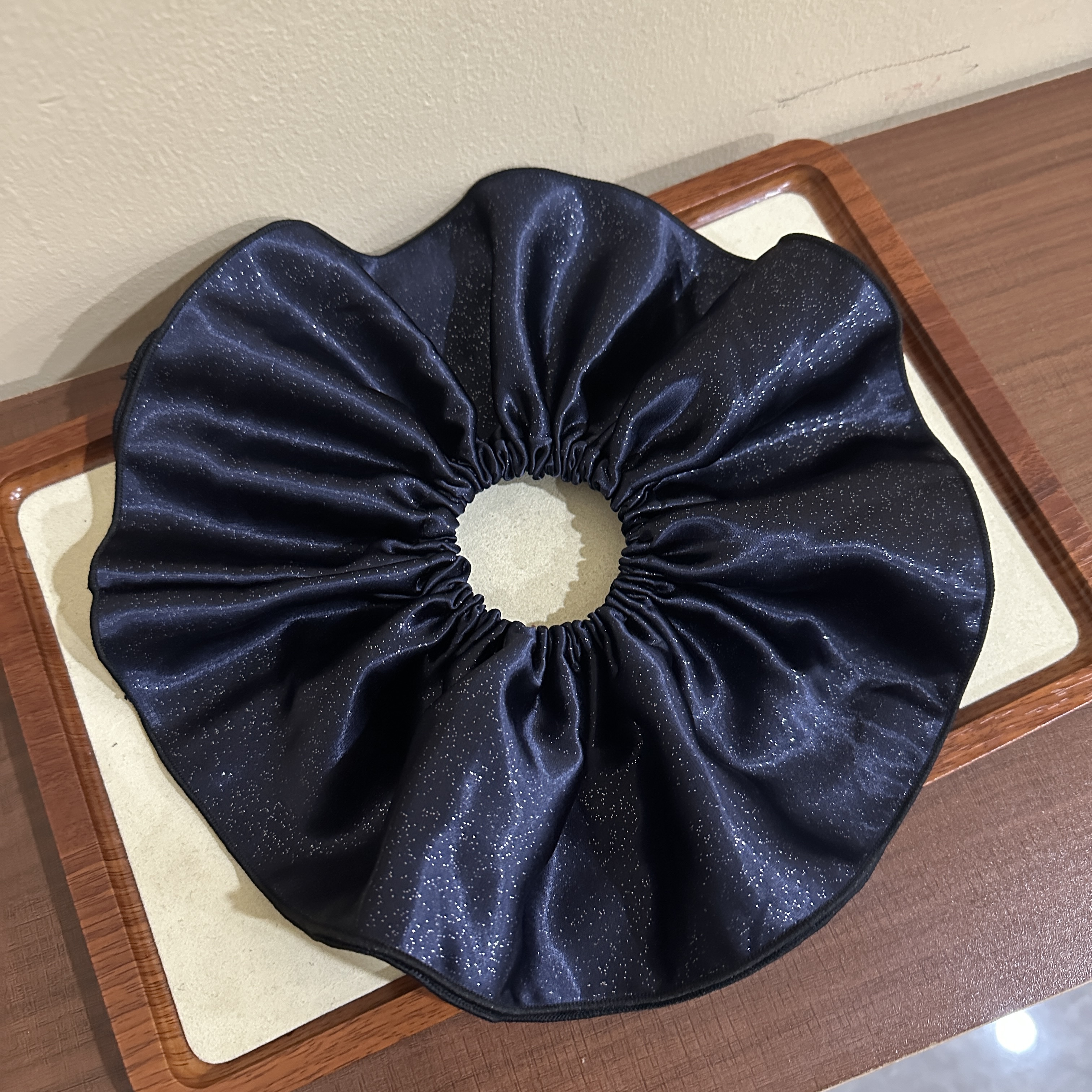 发圈发饰头绳简约缎面法式优雅手工