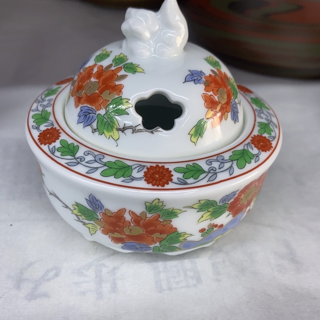 紫砂茶盏齐全香炉