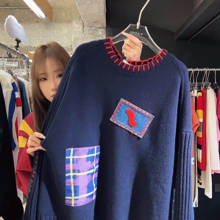 短剧蓝色毛衣1111111