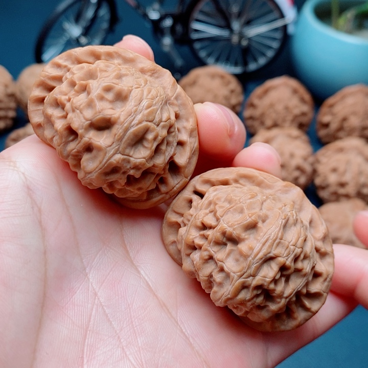 文玩核桃把件宫灯43全品