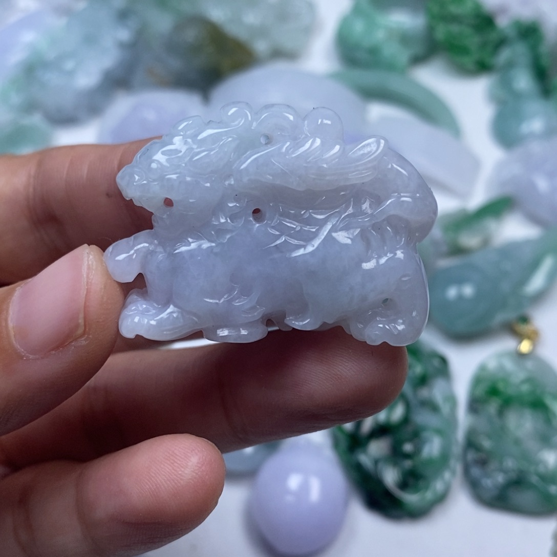 颈饰未镶嵌翡翠翡翠