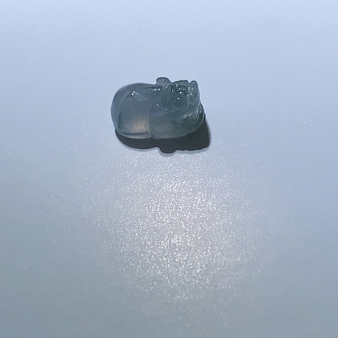 翡翠未镶嵌颈饰天然