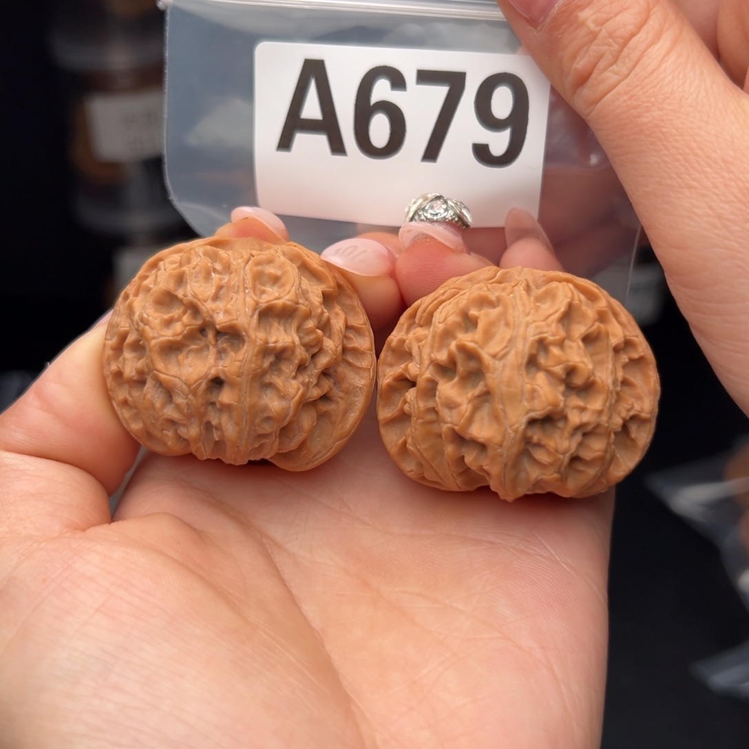 文玩核桃吊坠苹果圆43全品