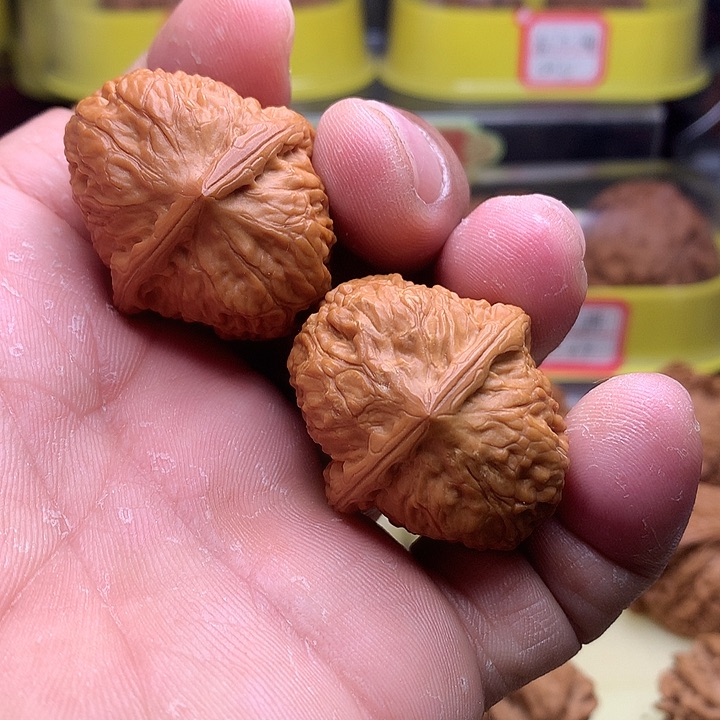 文玩核桃吊坠碾虎轱辘36.5
