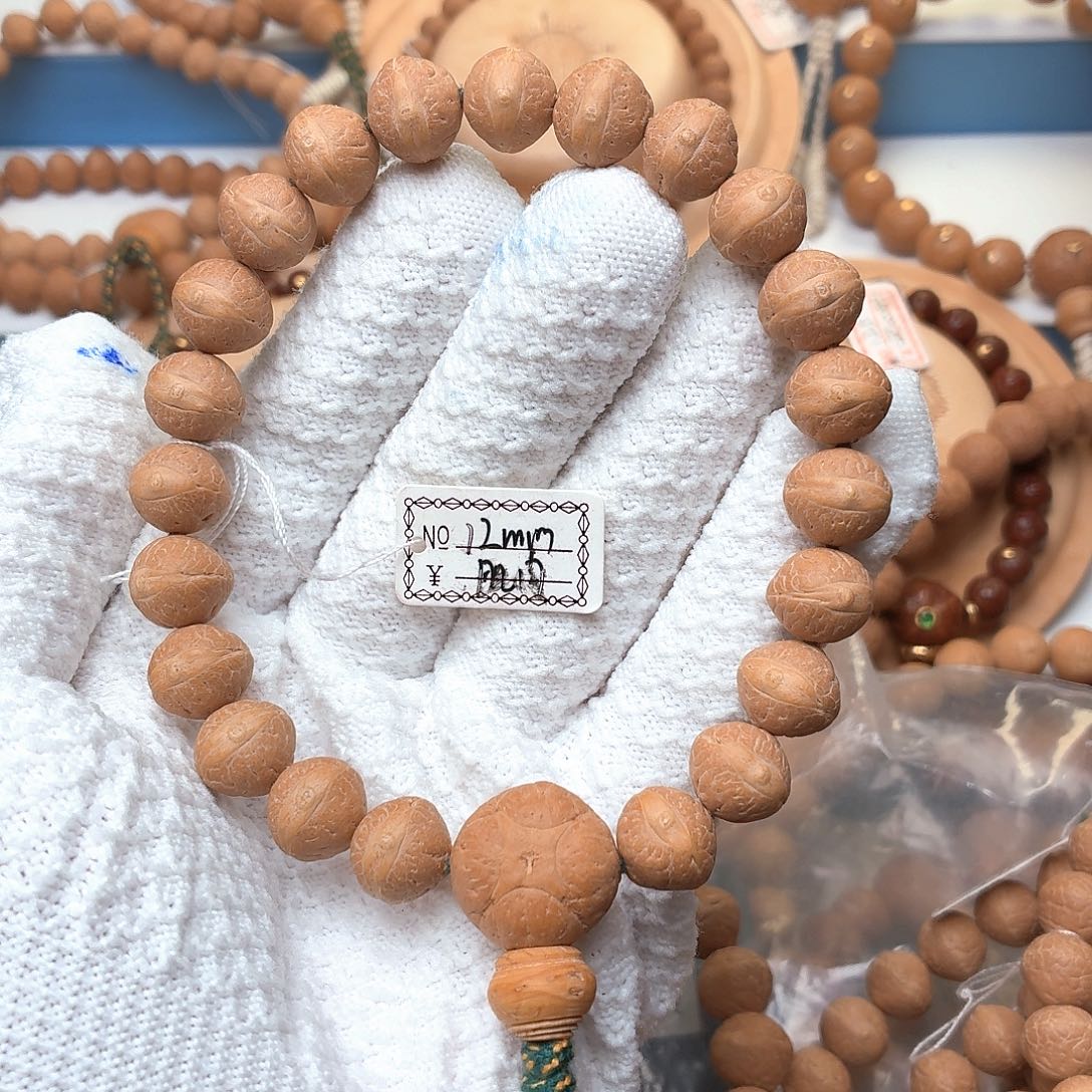 洋***凤眼菩提手串肌肉12尺寸实心籽一物一图