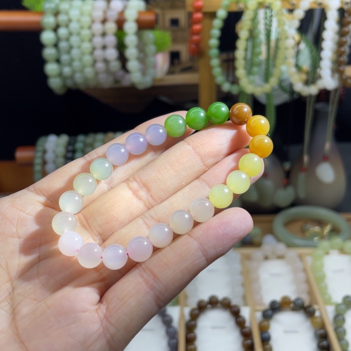 【闪购商品】和田玉手串未镶嵌