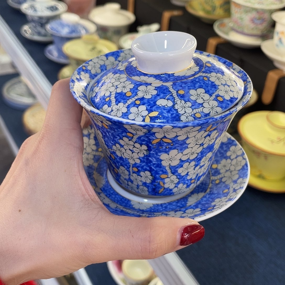 陶景德陶瓷盖碗茶具