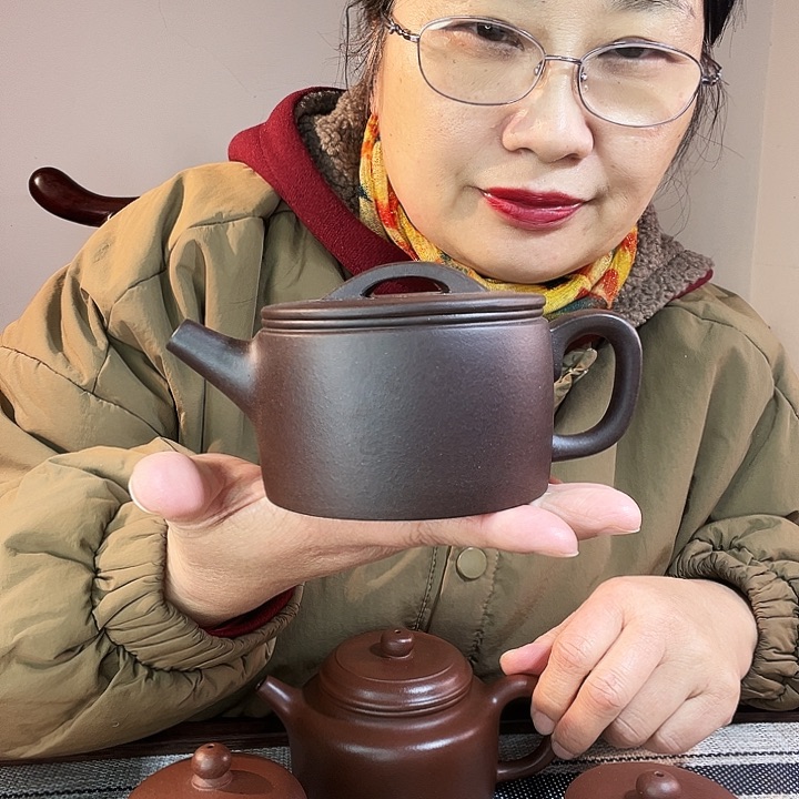 紫泥茶壶作品欣赏