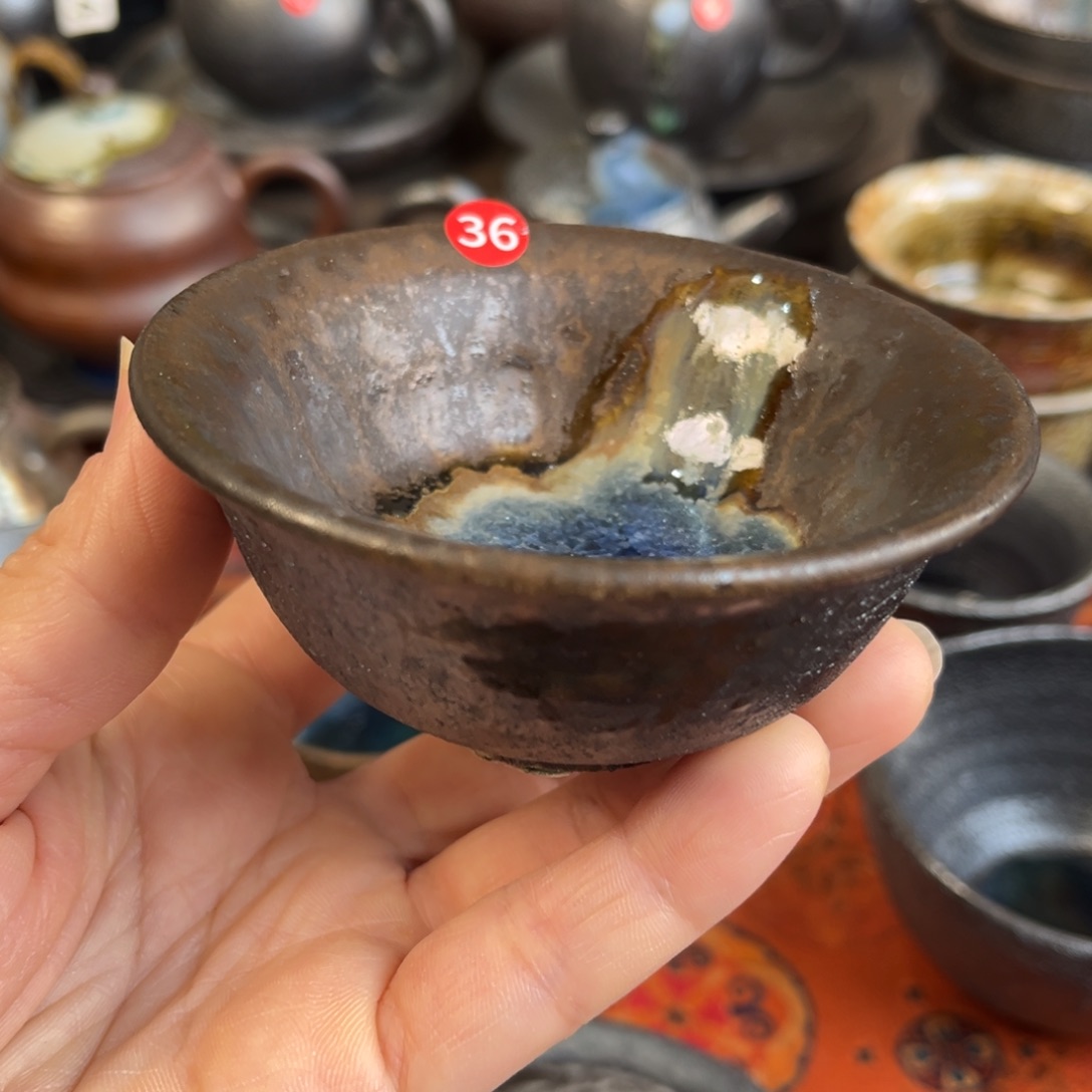 大***河柴烧茶器主人杯杯