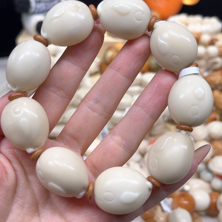 菩提根/象牙果手串鲸鱼1.13 26