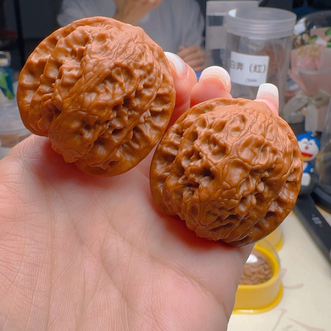 核桃把件39尺寸野狼