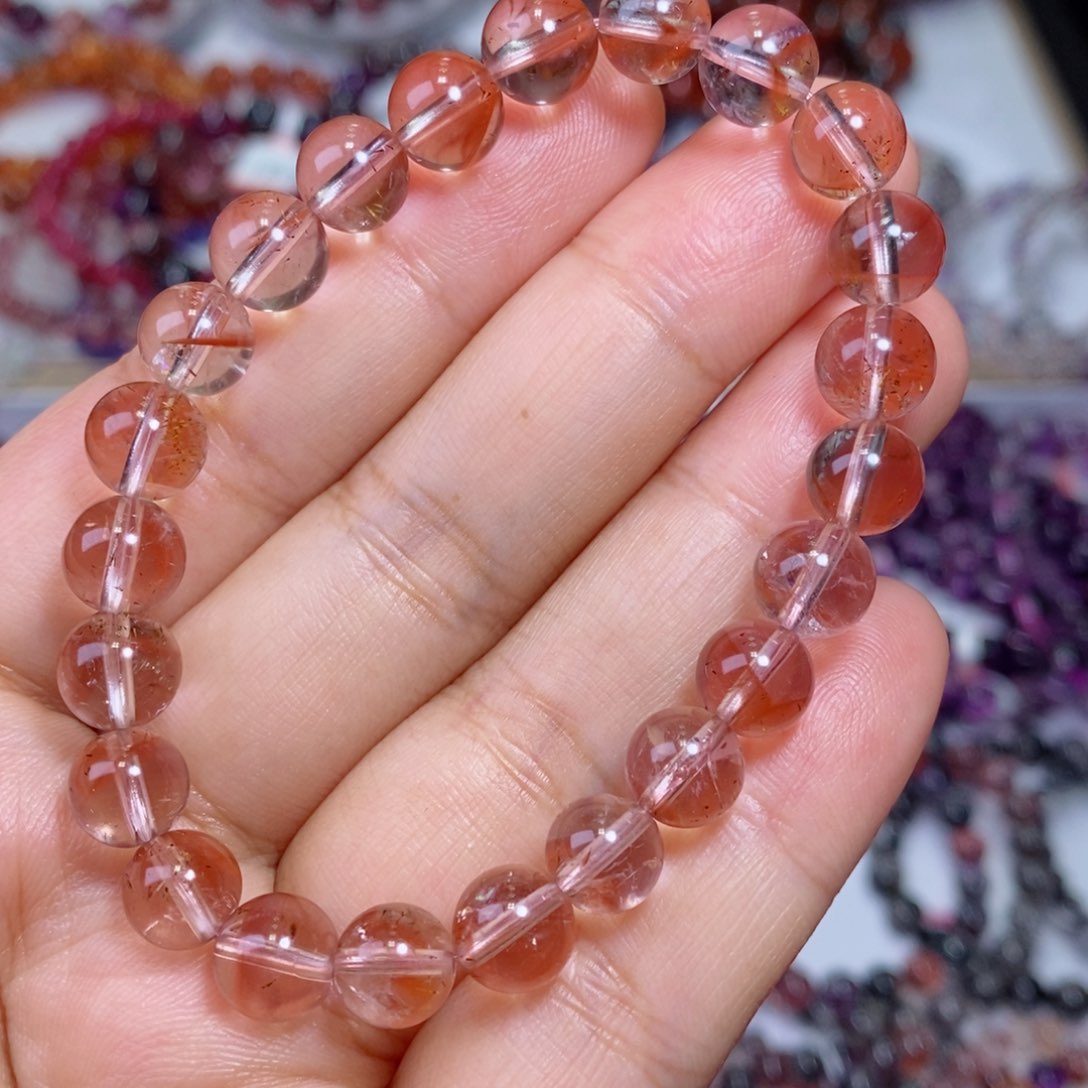 水晶手链未镶嵌极光