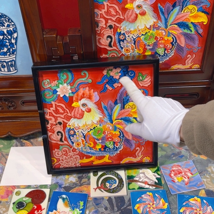 陶瓷瓷板画艺术作品