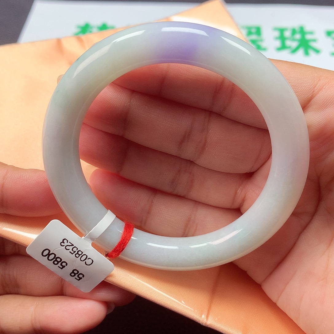 翡翠手镯未镶嵌天然缅甸A货翡翠手镯