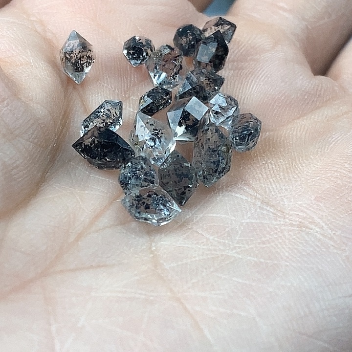 水晶手链未镶嵌藏级点墨