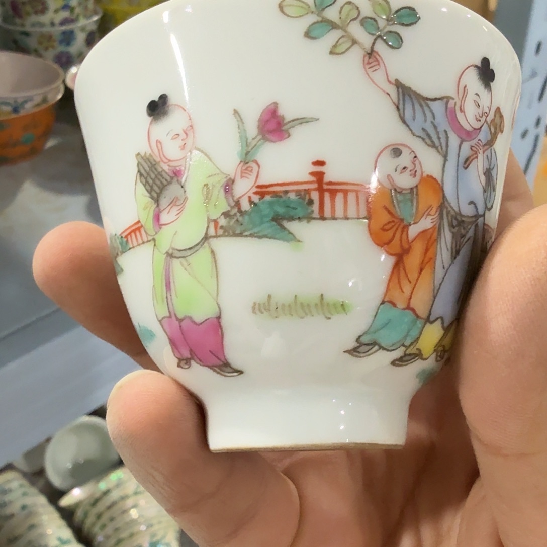 陶其他摆件手绘瓷器全部处理