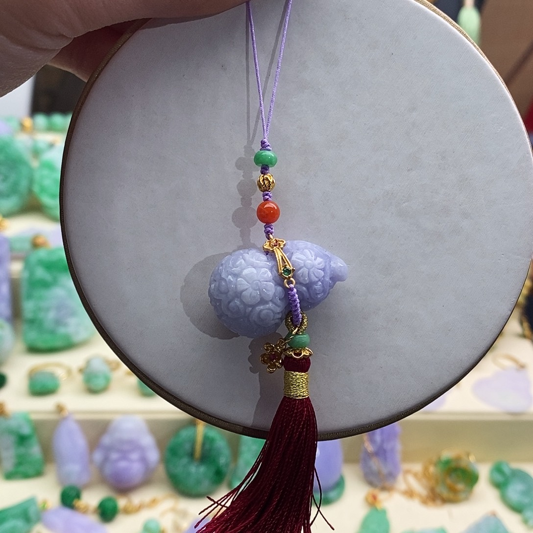 翡翠未镶嵌挂件挂件