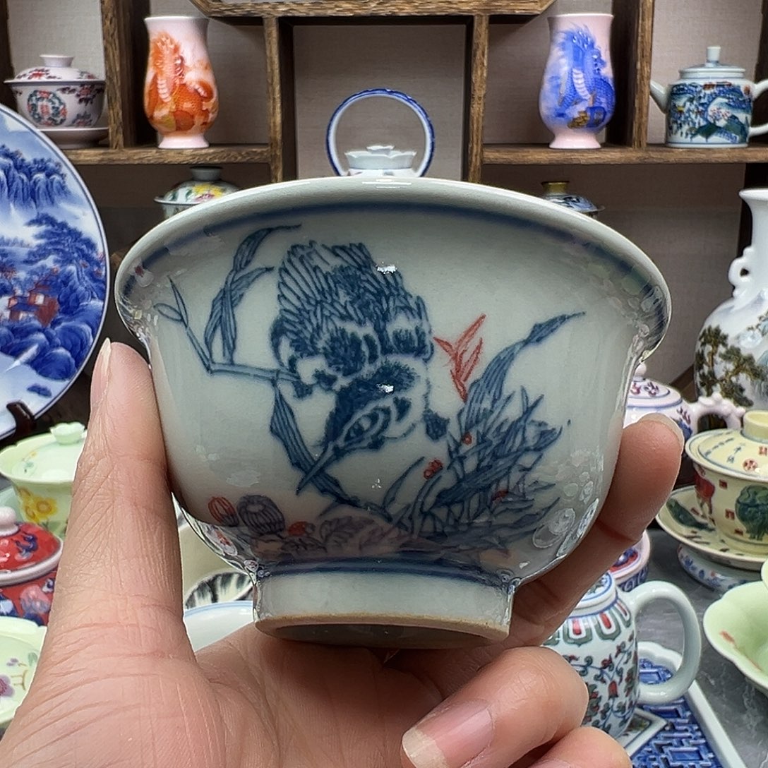 陶碟景德镇陶瓷567老厂瓷44