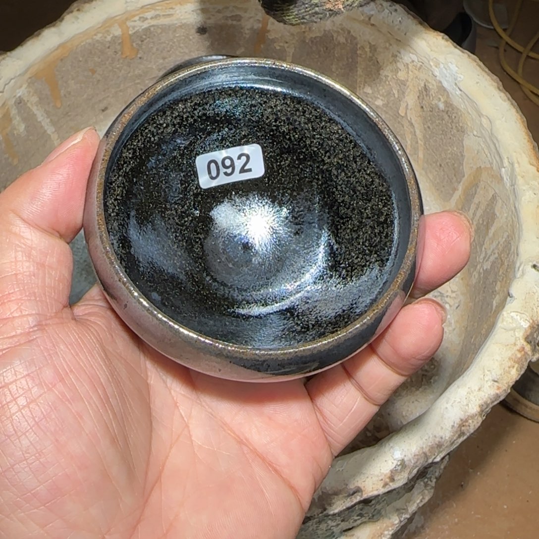 茶盏焦源柴烧自然还原092