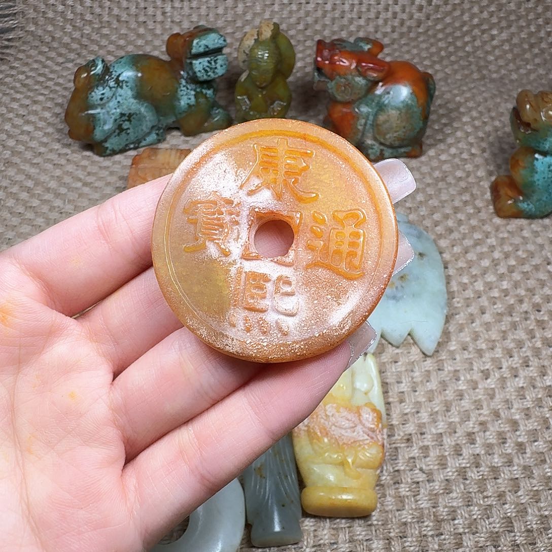 白玉菩提吊坠挂件