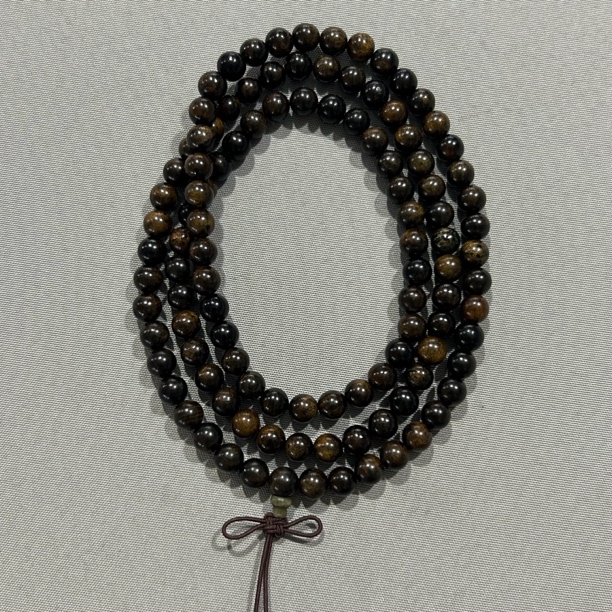 A420 黑油贡木 卡0.8多圈手串 多样性发其一