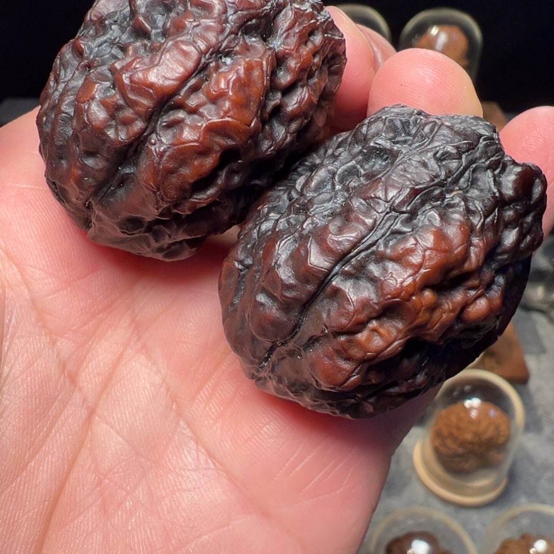文玩核桃把件九五玄包44mm