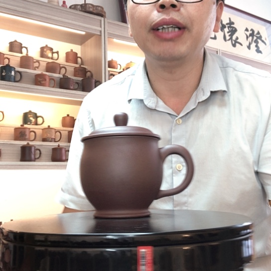 茶杯紫泥老料杯容量380