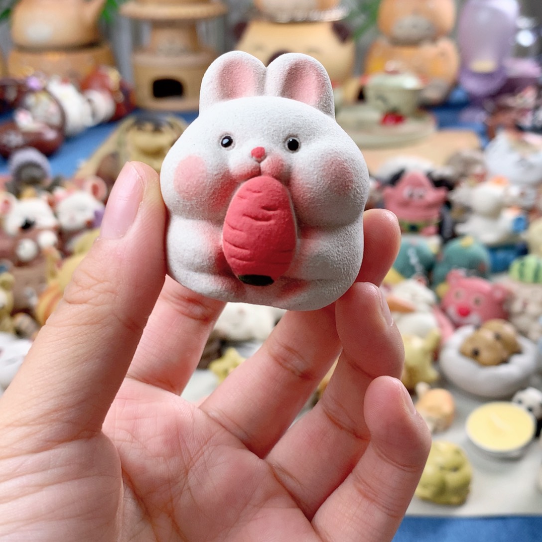 紫砂茶宠手工制作