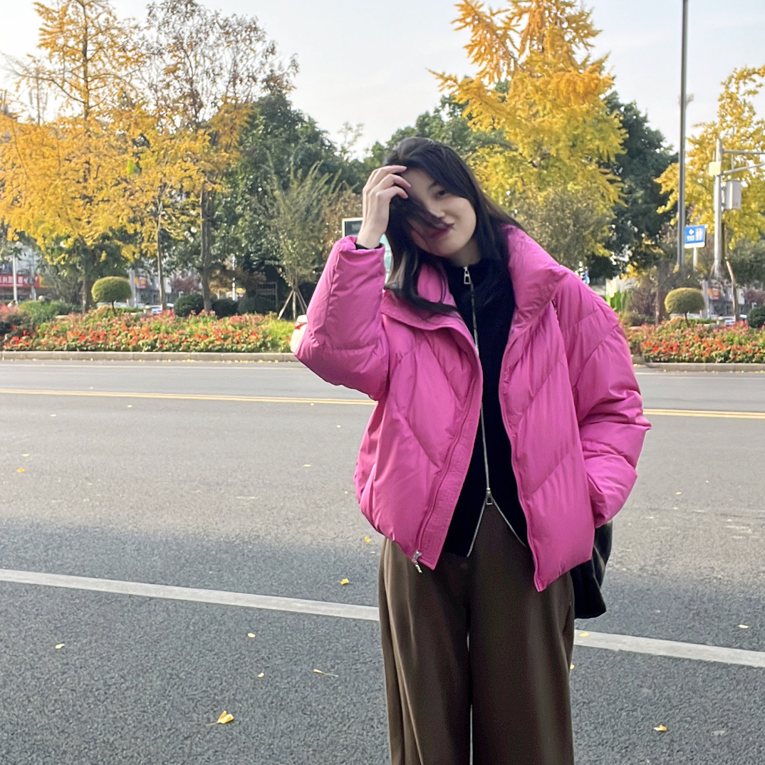 短款立领羽绒服430663