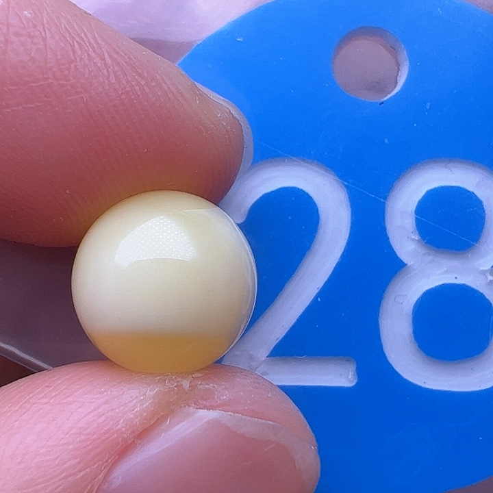 蜜蜡裸石未镶嵌10m m