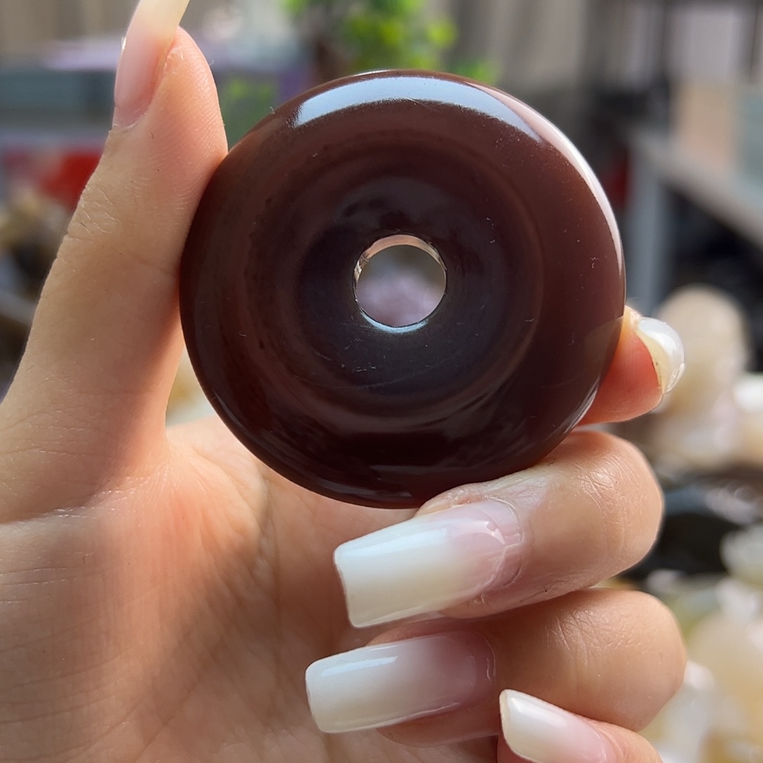 玛瑙/玉髓未镶嵌吊坠(不含链)