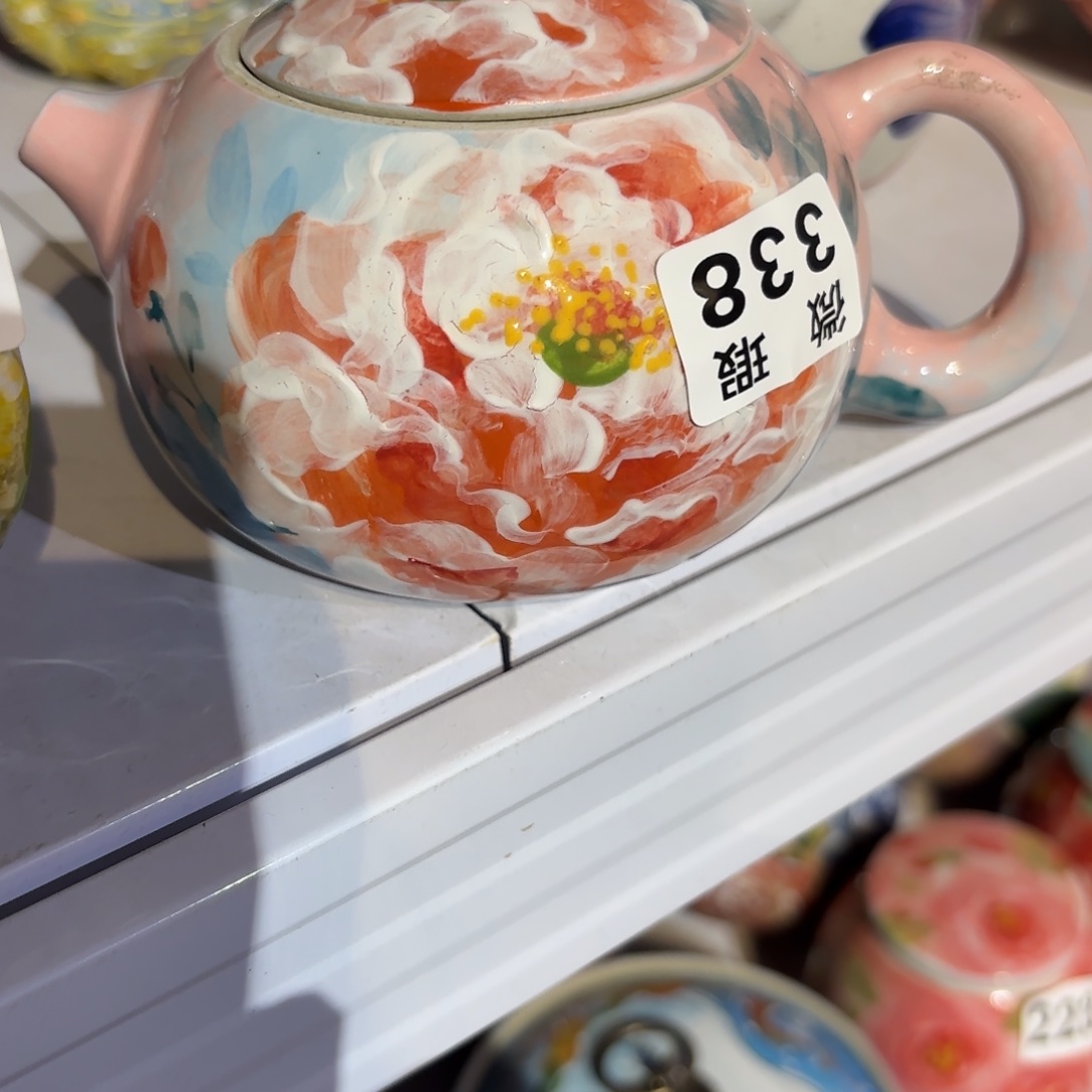 景德镇手绘高温釉下彩陶瓷茶具