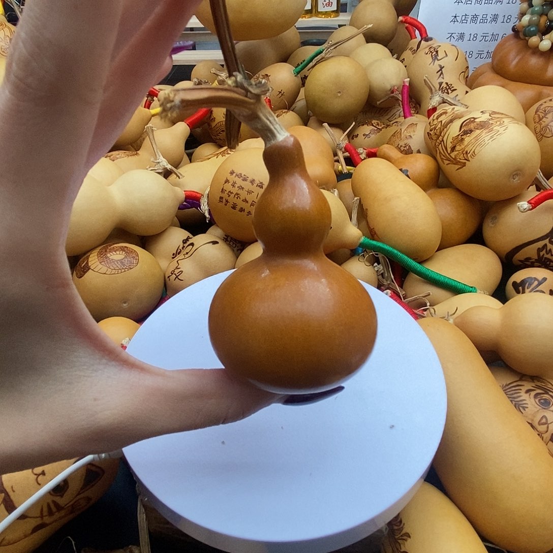 幸***0香榧木葫芦工艺品