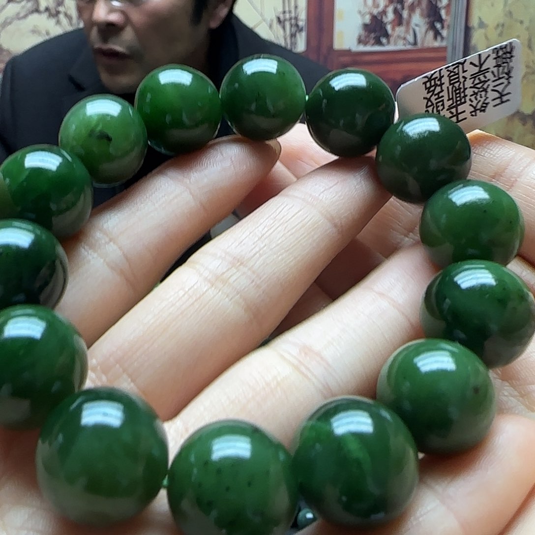 和田玉手串未镶嵌