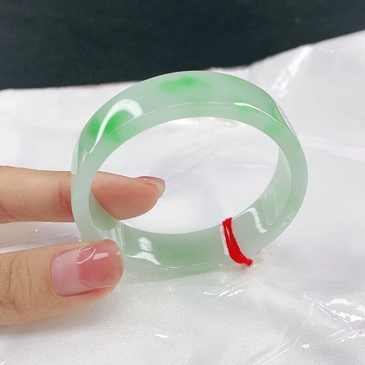 翡翠未镶嵌手镯圈48.6，88016