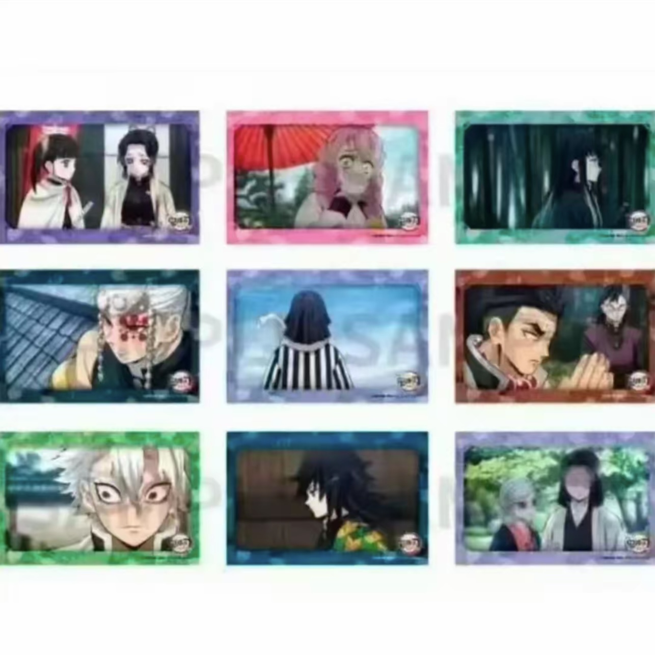 【沪版日谷】《鬼灭之刃》无线列车大方吧唧盲盒（代拆）