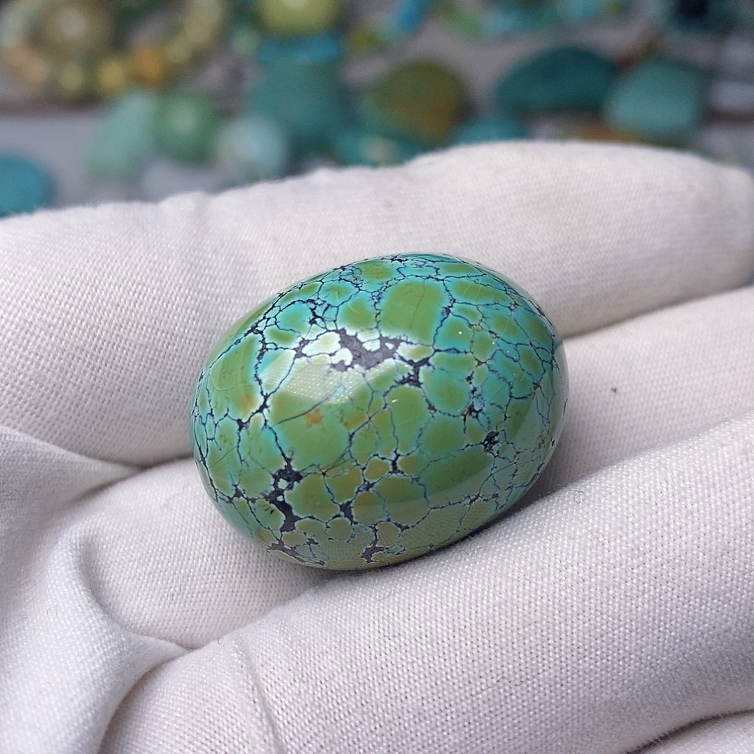 绿松石珠宝奇石未镶嵌