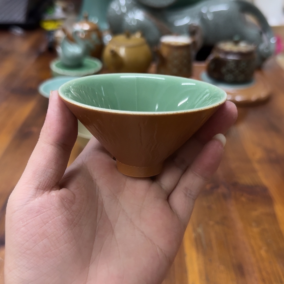 小仲青瓷茶器微瑕5112
