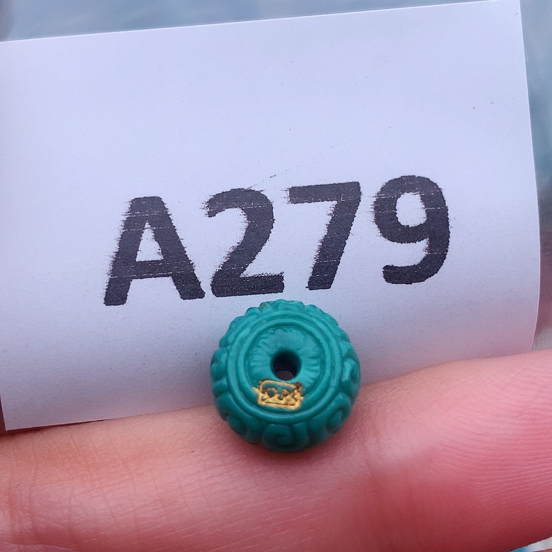 绿松石未镶嵌高瓷高色