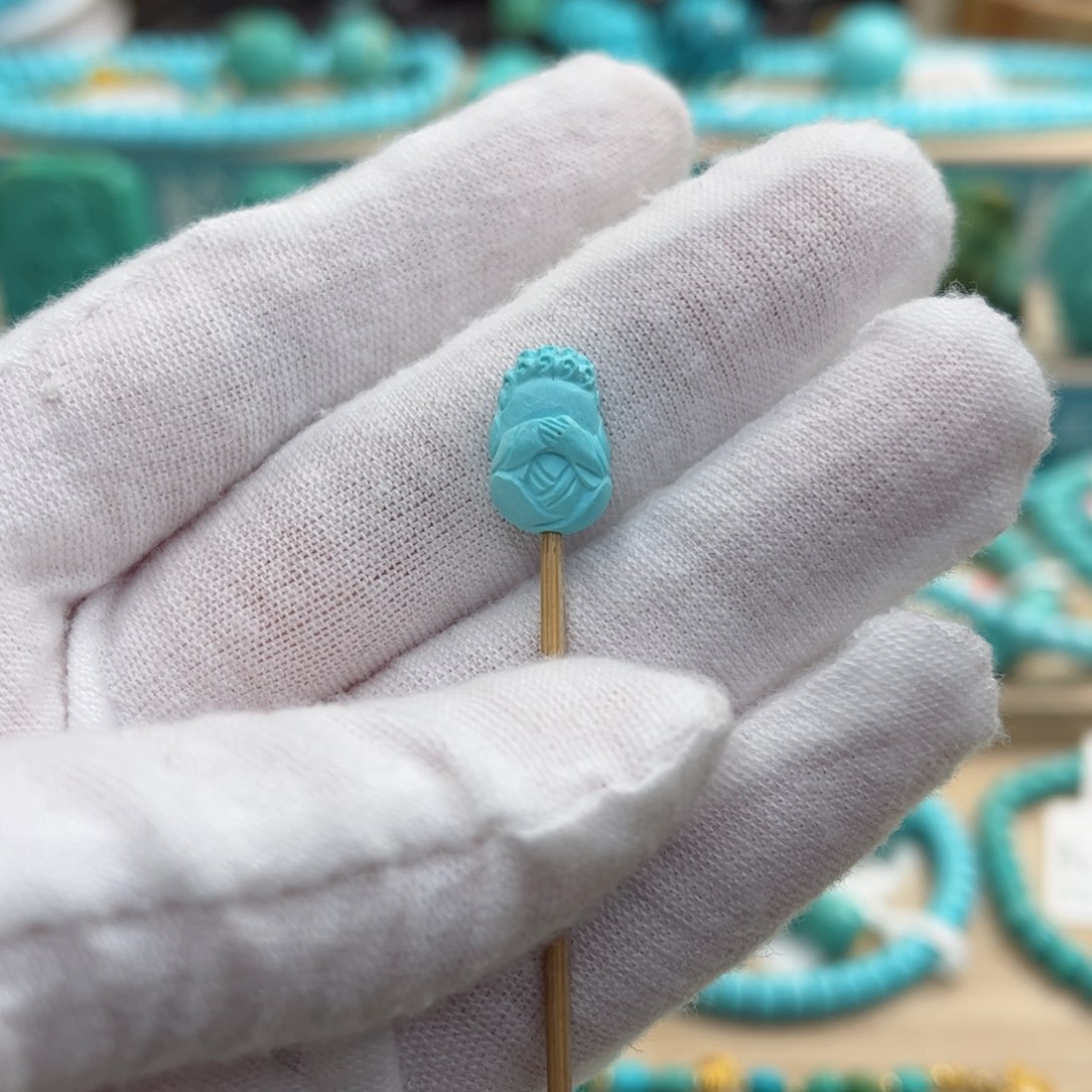 绿松石未镶嵌配饰