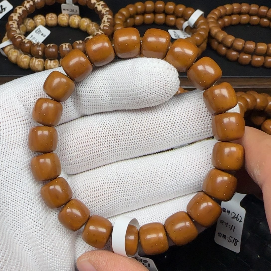 手串紫金鼠11.2mm实心老型（黄金甲）毕业款251