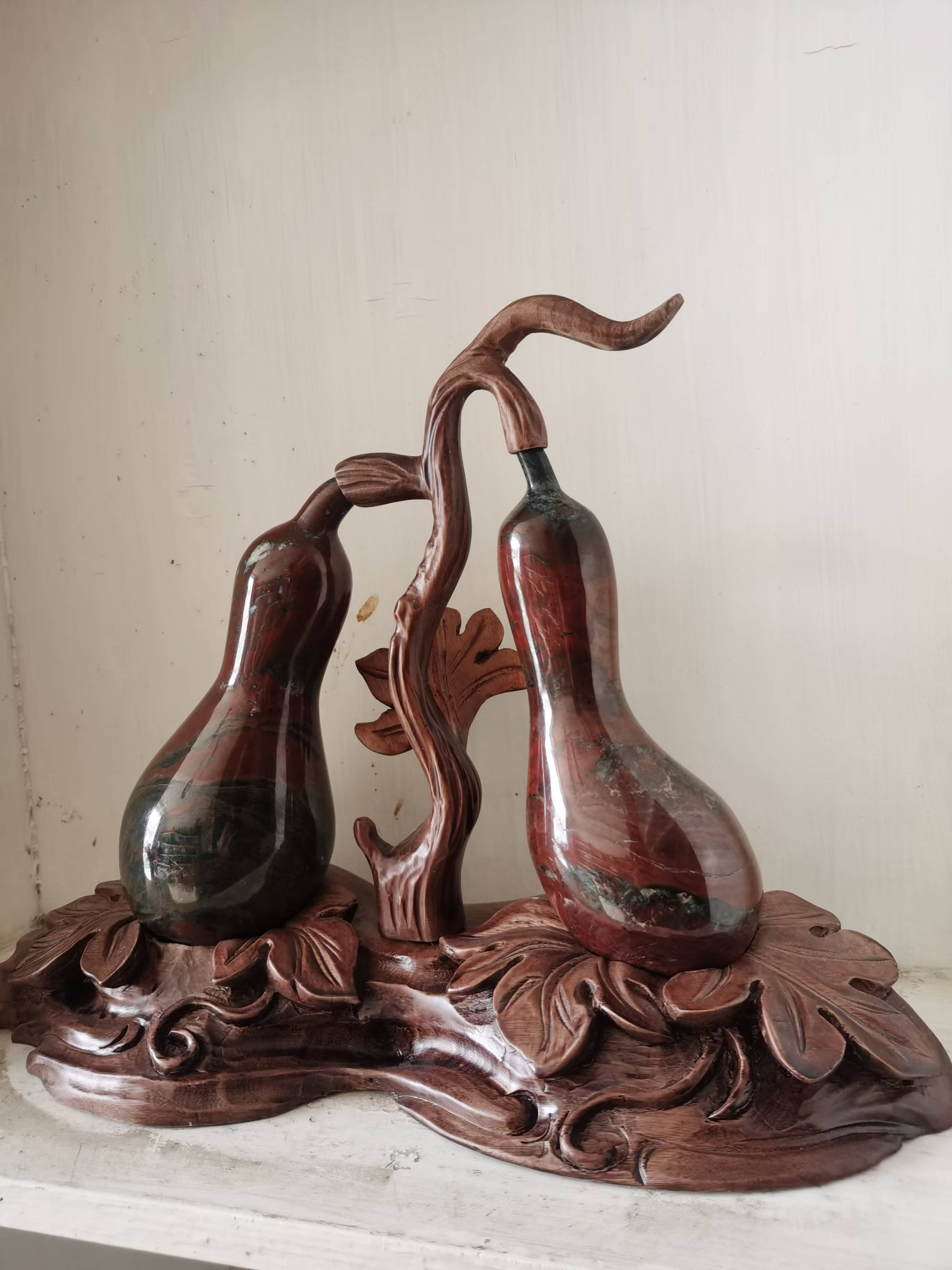 神农架七彩石 家居办公场所奇石摆件 送礼佳品