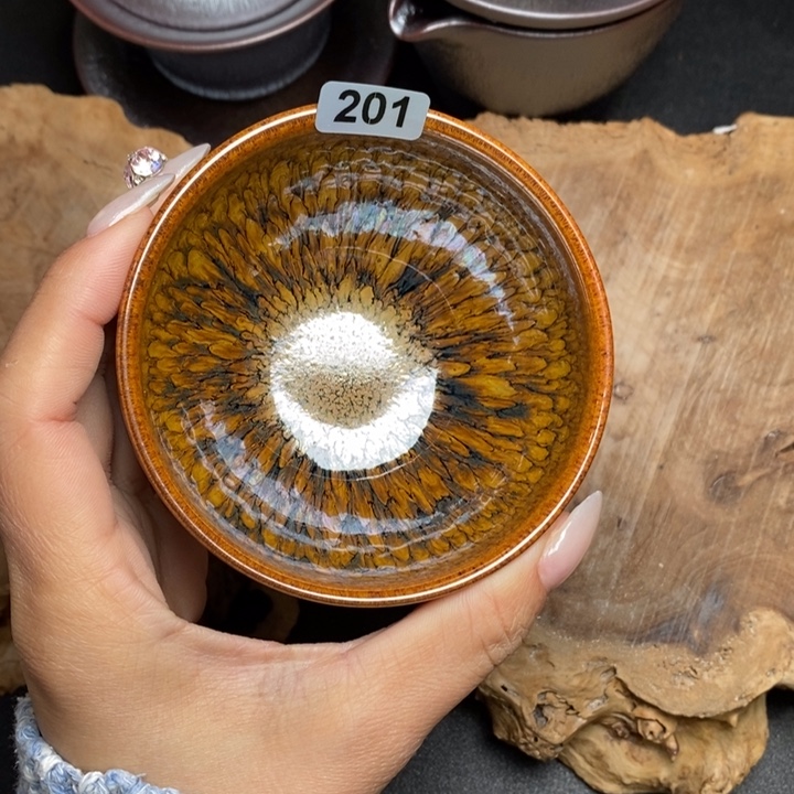 茶盏建窑建盏主人杯201