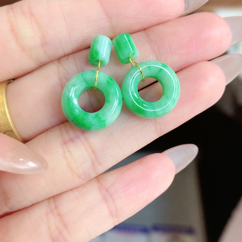 【闪购商品】翡翠戒指未镶嵌甜甜圈