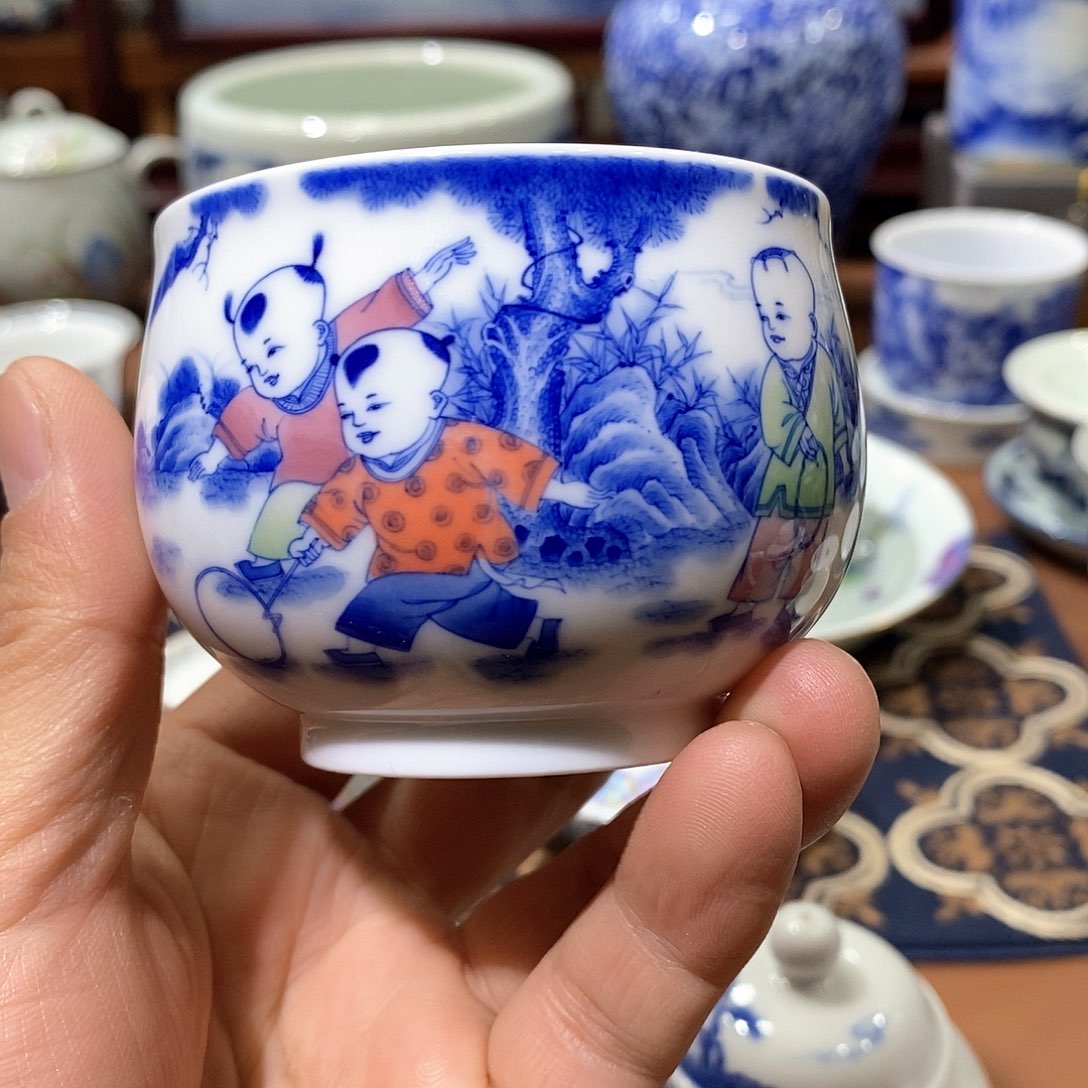 瓷片景德镇旭日堂陶瓷