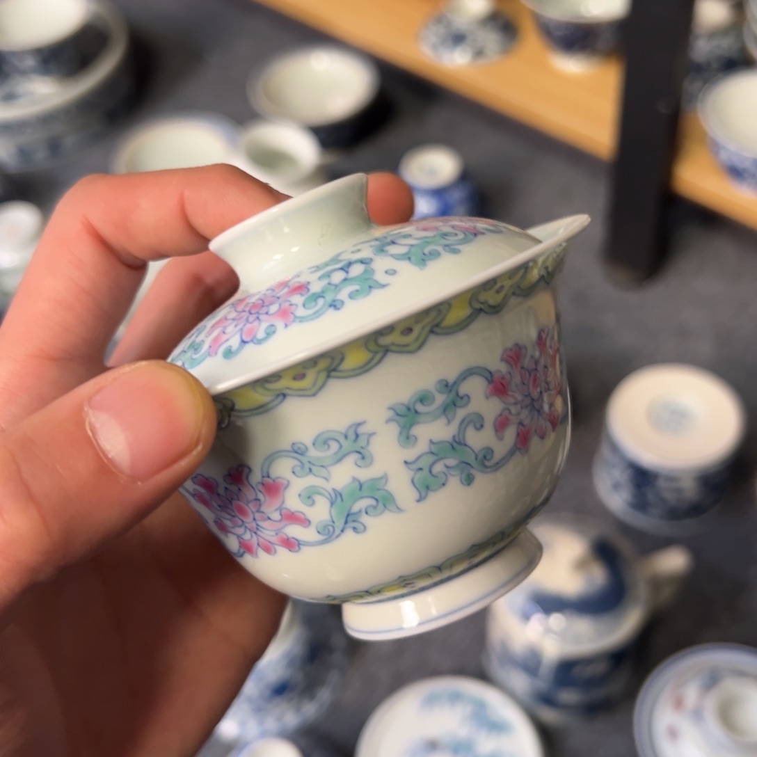 瓷片景德镇瓷器手工手绘