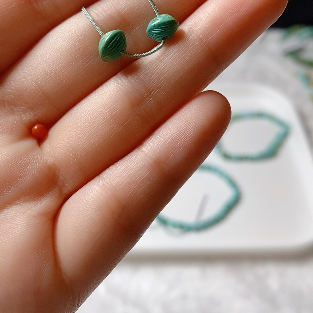 南红玛瑙颈饰未镶嵌